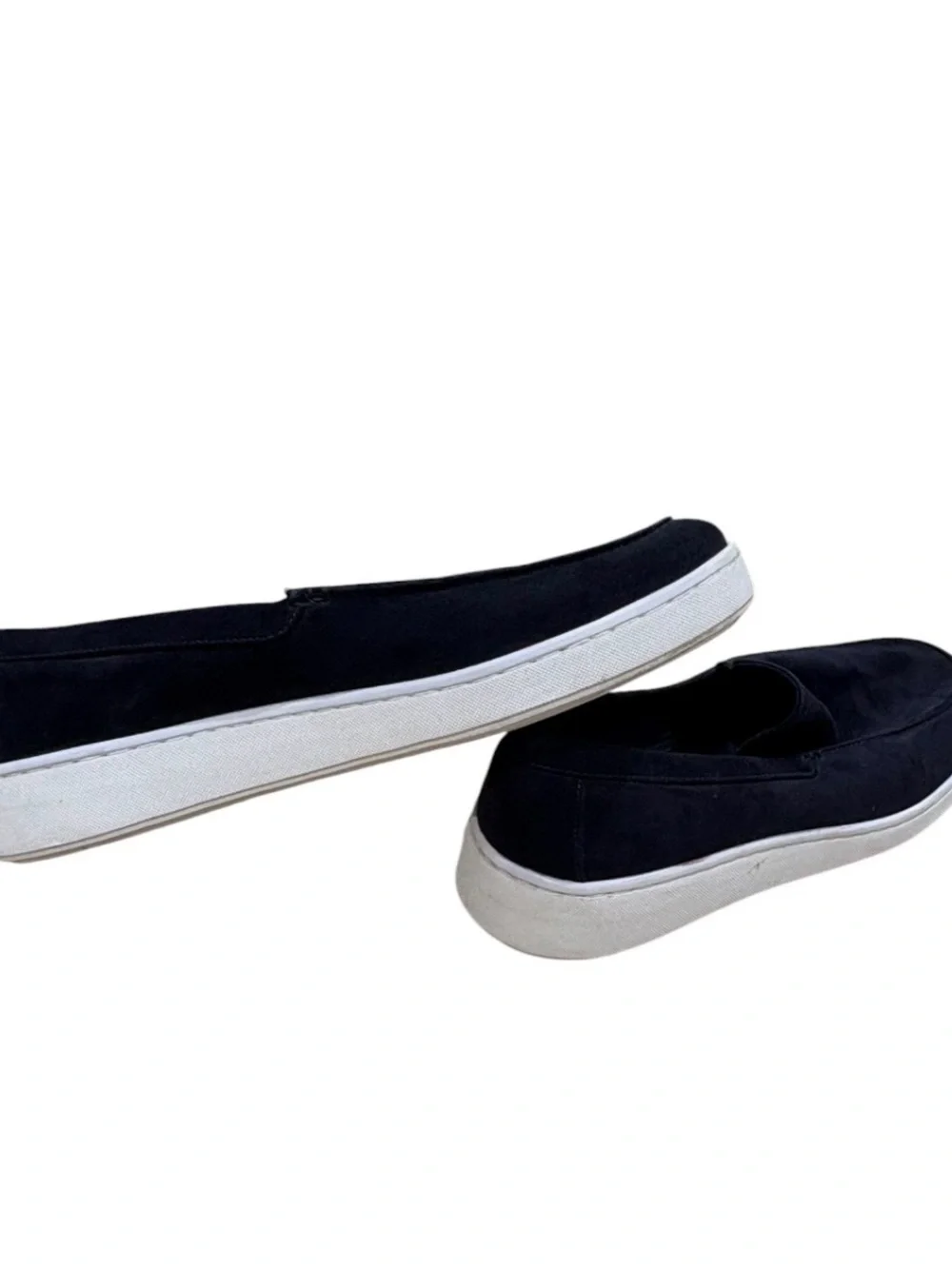 H&M navy suede